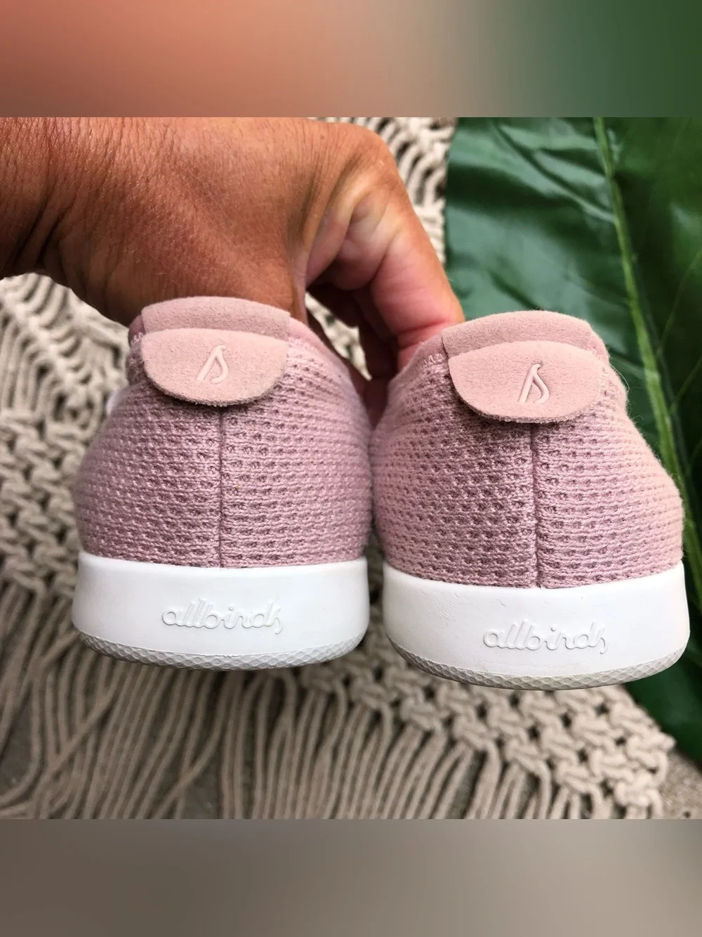 Allbirds Pink Sneakers Tree Skippers Women’s Size 9 - Picture 7 of 12